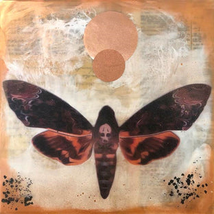  “Death's-head Hawkmoth” by UGallery artist Shannon Amidon 