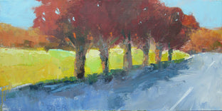 Tree Row, Autumn by Janet Dyer |  Artwork Main Image 