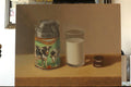 Original art for sale at UGallery.com | Got Milk? II by Jose H. Alvarenga | $850 | oil painting | 11' h x 14' w | thumbnail 3