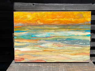 Seascape of Shadow and Light by Alicia Dunn |  Context View of Artwork 