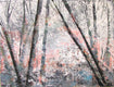 Original art for sale at UGallery.com | Bare Trees #5 by Valerie Berkely | $325 | oil painting | 11' h x 14' w | thumbnail 1