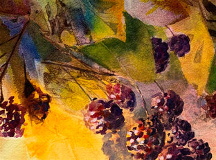 Blackberries by Melissa Gannon |  Context View of Artwork 