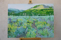 Original art for sale at UGallery.com | Morning Comes to the Meadow by Crystal DiPietro | $4,800 | oil painting | 36' h x 48' w | thumbnail 3