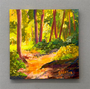 Spring Hike by JoAnn Golenia |  Context View of Artwork 