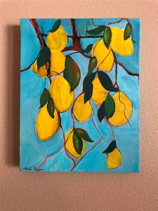 Lemon Branches by Jodi Dann |  Context View of Artwork 