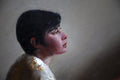 Original art for sale at UGallery.com | Woman with Caged Bird by John Kelly | $3,500 |  | ' h x ' w | thumbnail 4
