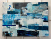 Original art for sale at UGallery.com | Unfolding 2 by Julie Weaverling | $2,175 | mixed media artwork | 30' h x 40' w | thumbnail 3