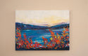 Original art for sale at UGallery.com | Coastal Color Burst by Kajal Zaveri | $2,500 | oil painting | 30' h x 40' w | thumbnail 3