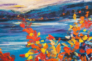 Coastal Color Burst by Kajal Zaveri |   Closeup View of Artwork 