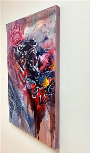 His Majesty by Miranda Gamel |  Side View of Artwork 