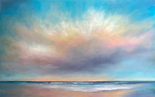 Beach Cloudscape VIII by Nancy Hughes Miller |  Artwork Main Image 