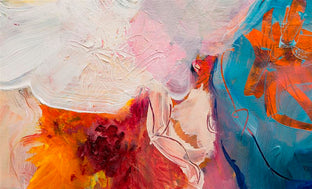 Pensive Moment by Ruth-Anne Siegel |   Closeup View of Artwork 