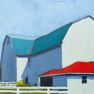 Barn Red Roof by Ruth LaGue |  Artwork Main Image 