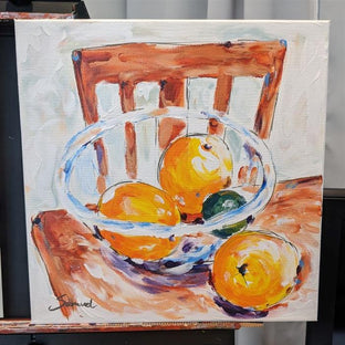 Citrus Still Life by Samuel Pretorius |  Context View of Artwork 