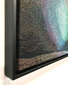 fiber artwork by Jack R. Mesa titled Brazilian Mountains (Soft Synesthesia)