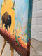 Original art for sale at UGallery.com | Playful by Alana Clumeck | $2,300 | acrylic painting | 36' h x 36' w | thumbnail 2