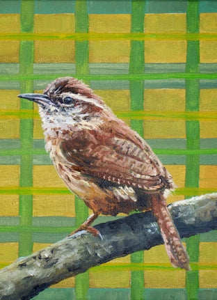 Carolina Wren by Alana Clumeck |   Closeup View of Artwork 