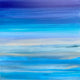 Original art for sale at UGallery.com | Blue Fusion by Alicia Dunn | $2,000 | acrylic painting | 36' h x 36' w | thumbnail 1