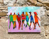 Original art for sale at UGallery.com | Choreography of the Everyday by Allen Wittert | $900 | acrylic painting | 16' h x 20' w | thumbnail 3