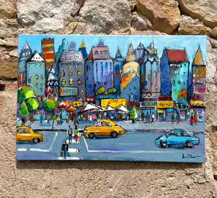 City in Motion by Allen Wittert |  Context View of Artwork 