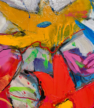 Electric Bloom by Allen Wittert |   Closeup View of Artwork 