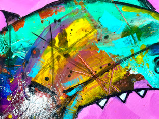 Jaws of Joy by Allen Wittert |   Closeup View of Artwork 