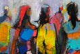 Original art for sale at UGallery.com | Moving as One by Allen Wittert | $1,300 | acrylic painting | 23.62' h x 31.5' w | thumbnail 4