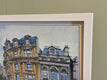 Original art for sale at UGallery.com | Around Trafalgar Square by Andrew Hird | $3,550 | oil painting | 23.5' h x 27.5' w | thumbnail 2