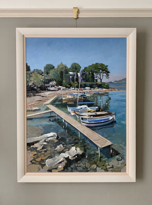 Cap D’Antibes, Plage de L’Olivette by Andrew Hird |  Context View of Artwork 