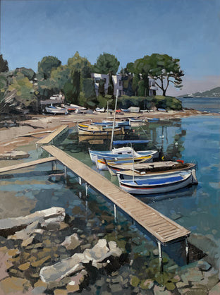 Cap D’Antibes, Plage de L’Olivette by Andrew Hird |  Artwork Main Image 