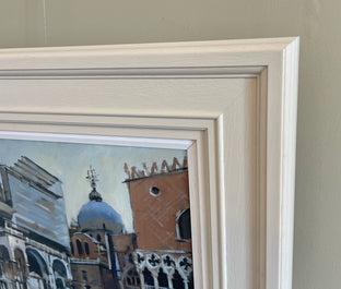 Morning Traffic, Piazzetta San Marco by Andrew Hird |  Side View of Artwork 