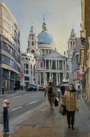 St Paul’s Cathedral, Winter Light by Andrew Hird |  Artwork Main Image 