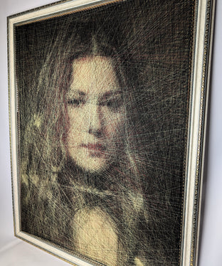 Lisa by Ani Abakumova |  Side View of Artwork 