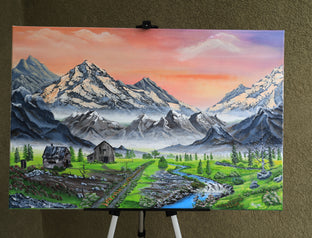 Northwest of Heaven by Art Clark |  Context View of Artwork 