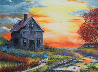 Paradise Forgotten by Art Clark |   Closeup View of Artwork 