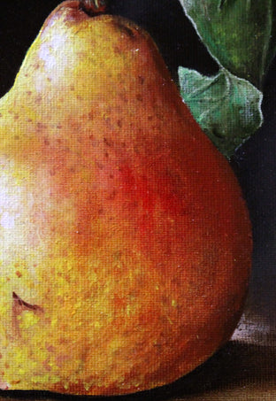 Blushing Pears by Art Tatin |   Closeup View of Artwork 