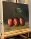 Original art for sale at UGallery.com | Sister Cherries by Art Tatin | $400 | oil painting | 8' h x 10' w | thumbnail 2