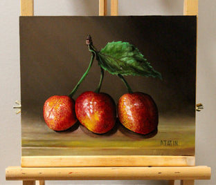 Sister Cherries by Art Tatin |  Context View of Artwork 