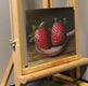 Original art for sale at UGallery.com | Strawberries Are Good for You by Art Tatin | $325 | oil painting | 6' h x 8' w | thumbnail 2