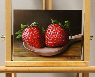 Strawberries Are Good for You by Art Tatin |  Context View of Artwork 