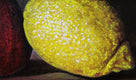 Original art for sale at UGallery.com | Sweet and Sour (Pear and Lemon) by Art Tatin | $325 | oil painting | 6' h x 8' w | thumbnail 4