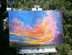 Original art for sale at UGallery.com | Marmalade Sky by Benjamin Thomas | $1,375 | acrylic painting | 20' h x 30' w | thumbnail 3