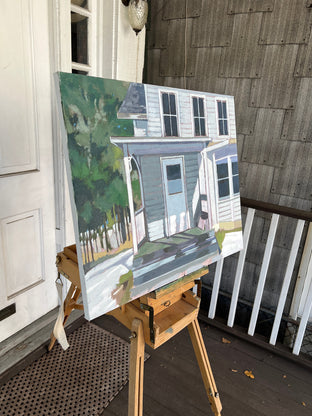 Empty House by Brian McCarty |  Side View of Artwork 