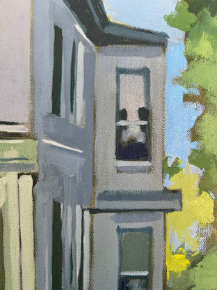 Front Porch Hedge by Brian McCarty |   Closeup View of Artwork 