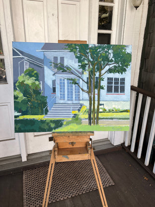 House Across the Street by Brian McCarty |  Context View of Artwork 