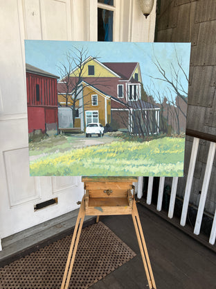 House and Barn by Brian McCarty |  Context View of Artwork 