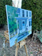 Original art for sale at UGallery.com | House in Snow by Brian McCarty | $650 | oil painting | 20' h x 24' w | thumbnail 2