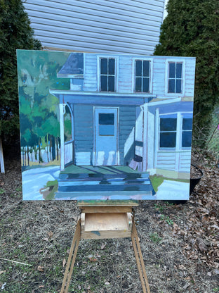 House in Snow by Brian McCarty |  Context View of Artwork 