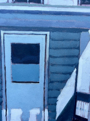 House in Snow by Brian McCarty |   Closeup View of Artwork 