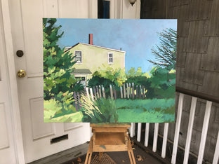 House with Gate by Brian McCarty |  Context View of Artwork 